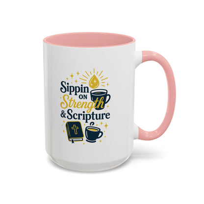 Inspirational Coffee Mug for Faith and Motivation, Perfect Gift for Christians, Scripture Quotes Mug, Cozy Beverage Companion, [...]
