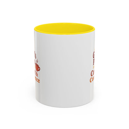 God's Plan Coffee Mug - Inspirational Gift for Coffee Lovers, Unique Christian Mug, Motivational Kitchen Decor, Coffee & Confidence