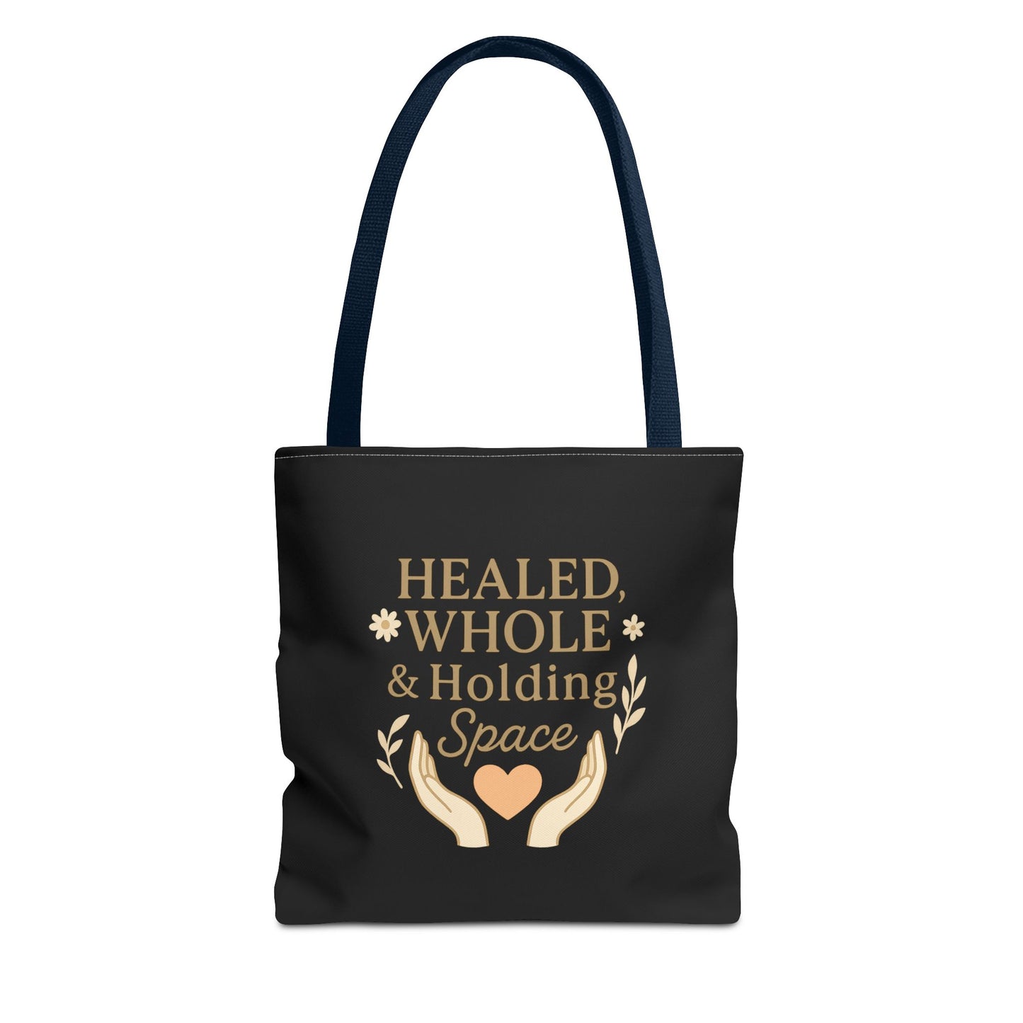 Spiritual Healing Tote Bag, Eco-Friendly Shopping Bag, Inspirational Gift, Reusable Market Tote, Mindfulness Carrier