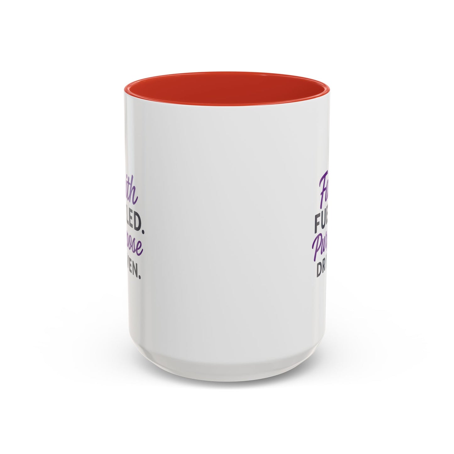 Faith Fueled Purpose Driven Coffee Mug - Inspirational Drinkware, Gift for Mom, Motivational Mug, Coffee Lover's Essential
