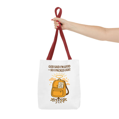 Spiritual Motivational Tote Bag