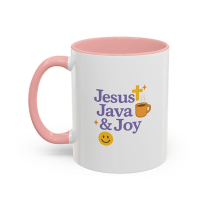 Christian Coffee Mug - Jesus Java & Joy - Faith-Based Gift, Inspirational Drinkware for Coffee Lovers, Perfect for Church Events, [...]