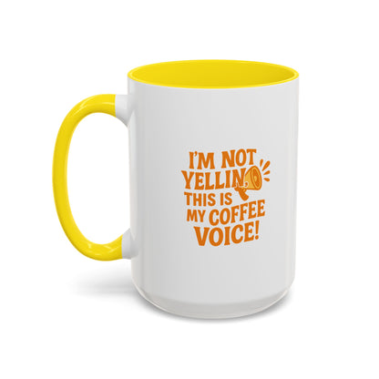 Funny Accent Coffee Mug, Gift for Coffee Lovers, Funny Mug, Unique Ceramic Mug, Novelty Gift for Friends, Home Office Decor