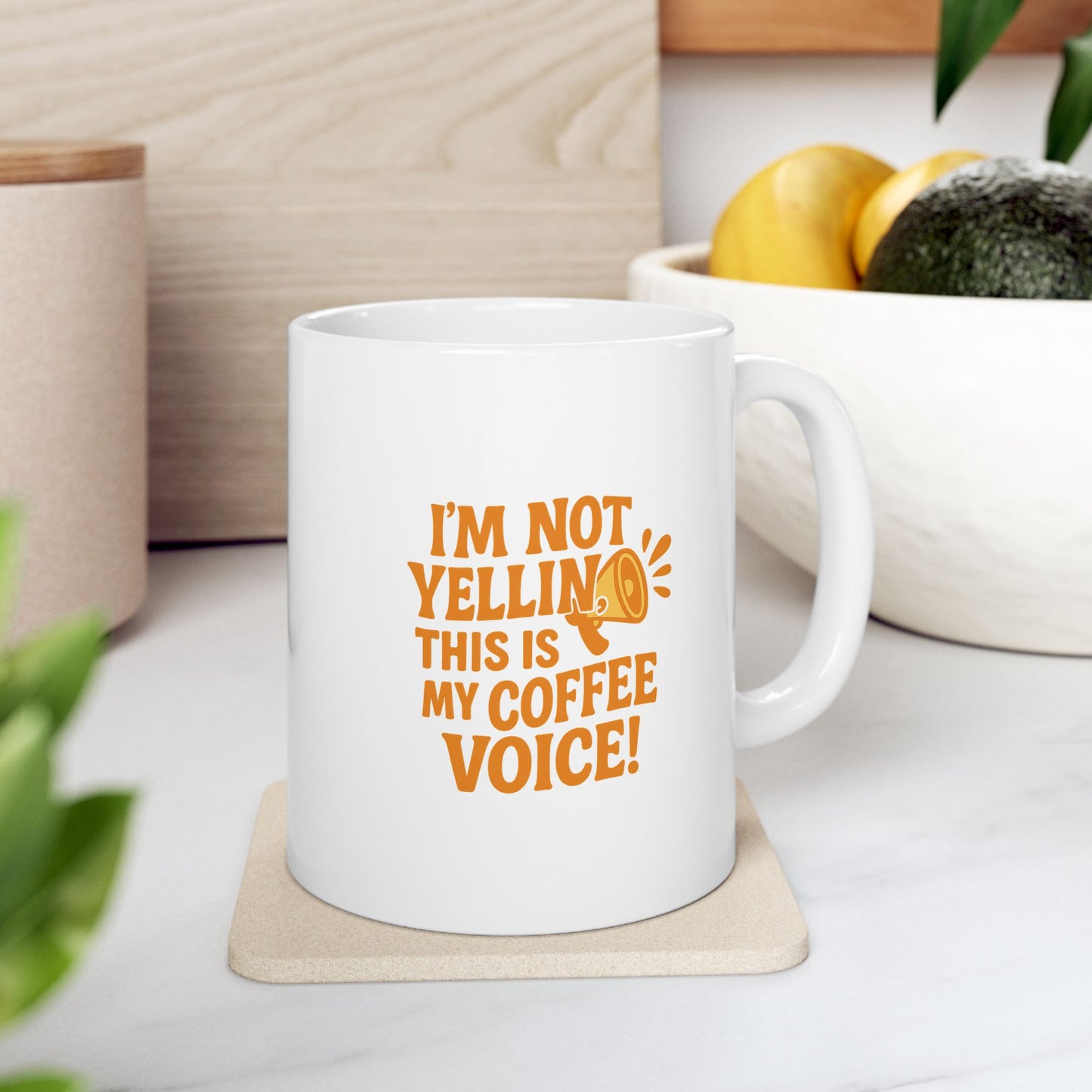 My Sweet Coffee Voice Ceramic Mug