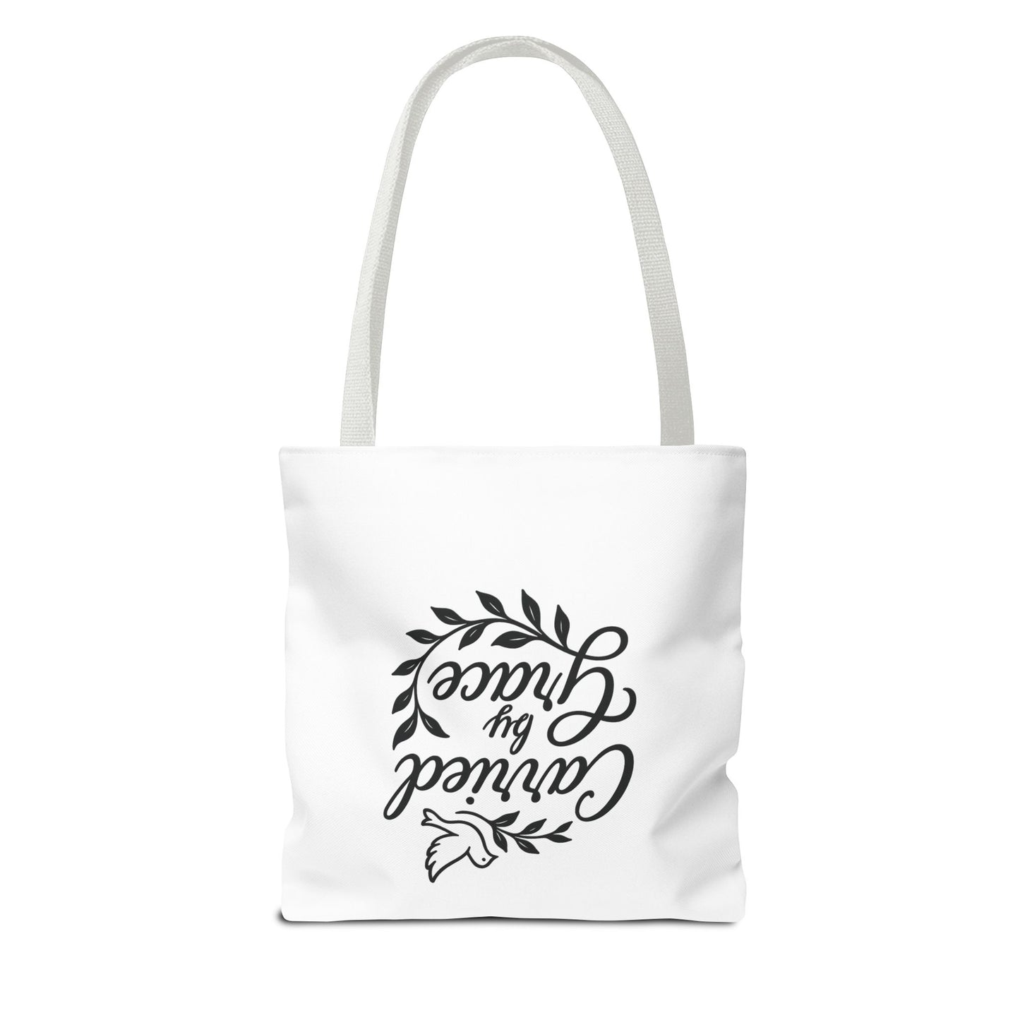 Carried by Grace Faith Tote Bag