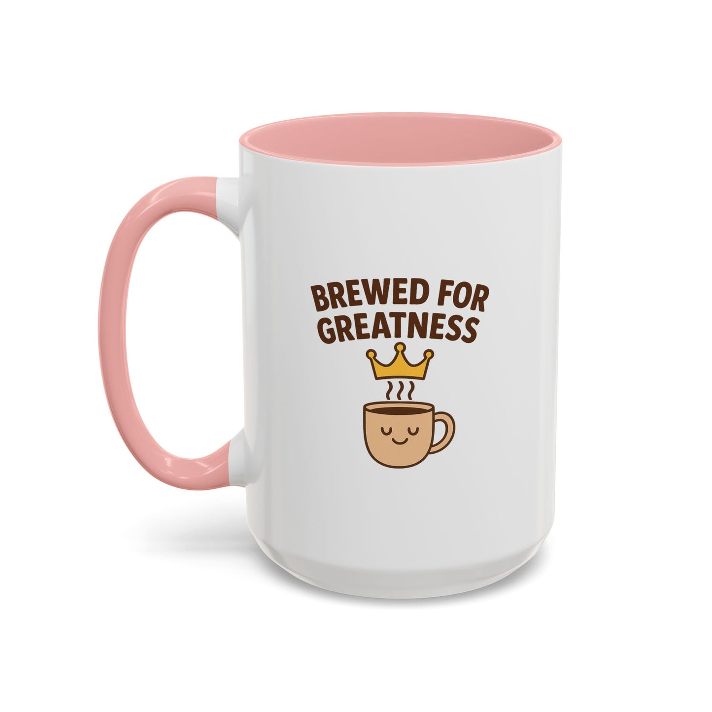 Brewed for Greatness Coffee Mug - Motivational Ceramic Cup, Office Gift, Home Decor, Birthday Present, Tea Lovers