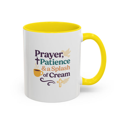 Faith-Inspired Coffee Mug - Perfect Gift for Friends and Family, Prayer Mug, Inspirational Drinkware, Christian Gift, Cute Desk Accessory