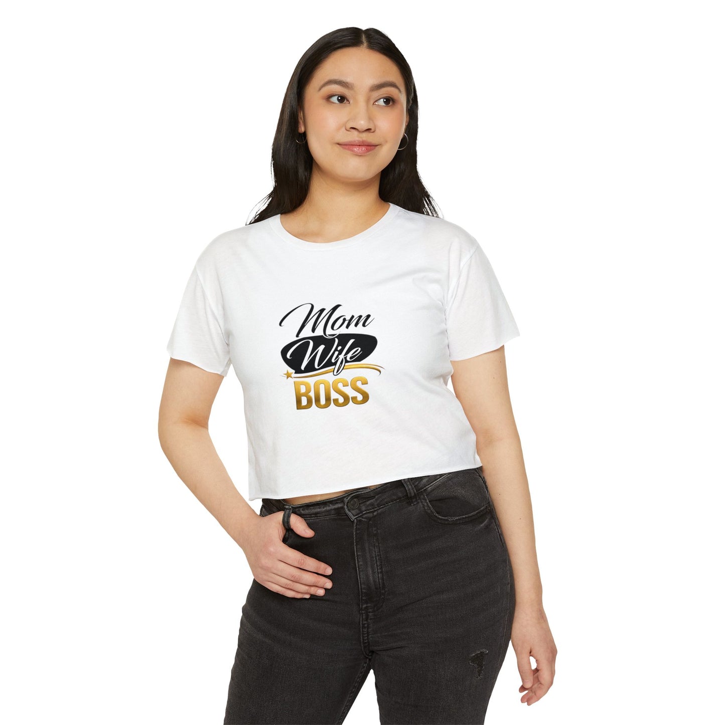 Mom Wife Boss Unisex Tee