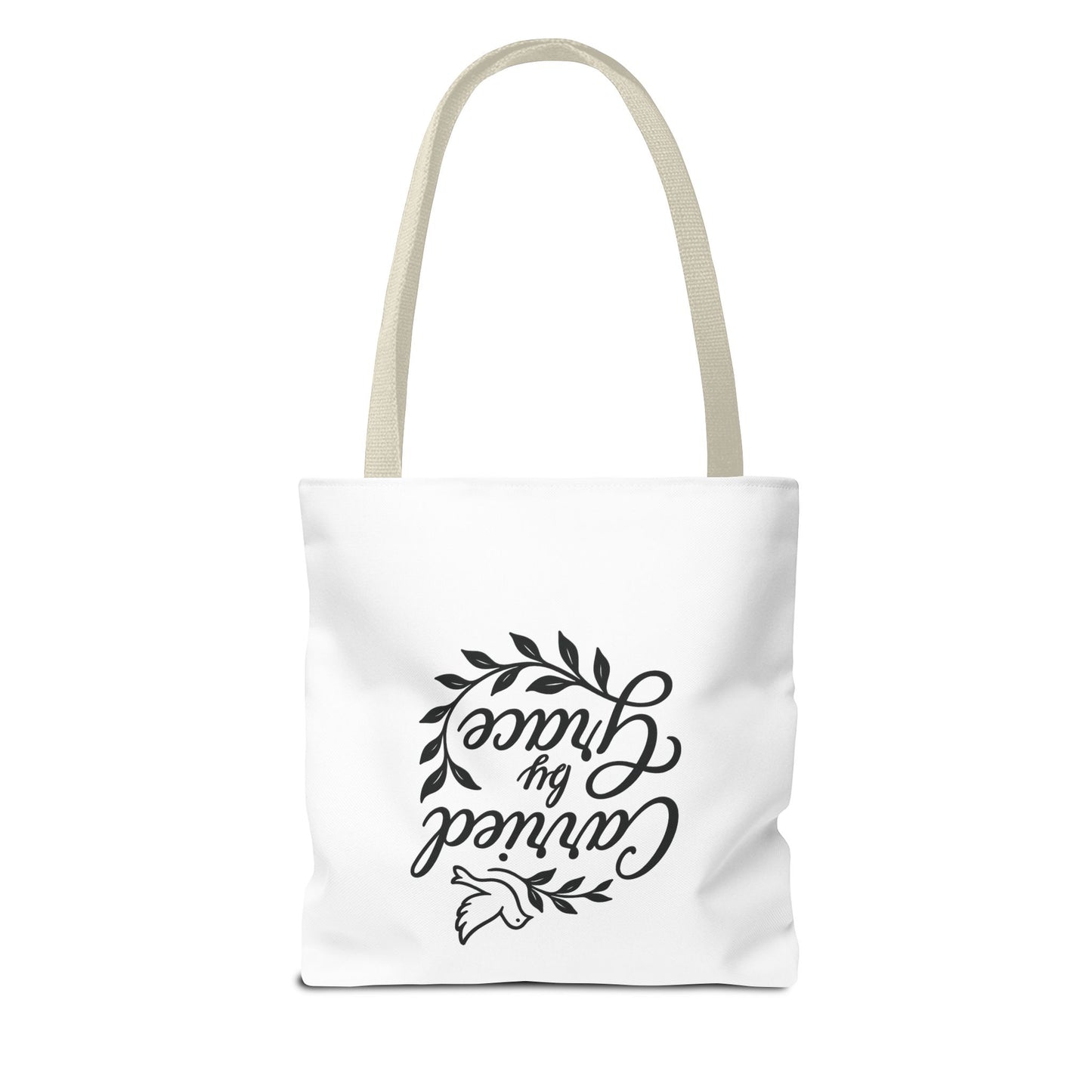 Carried by Grace Faith Tote Bag