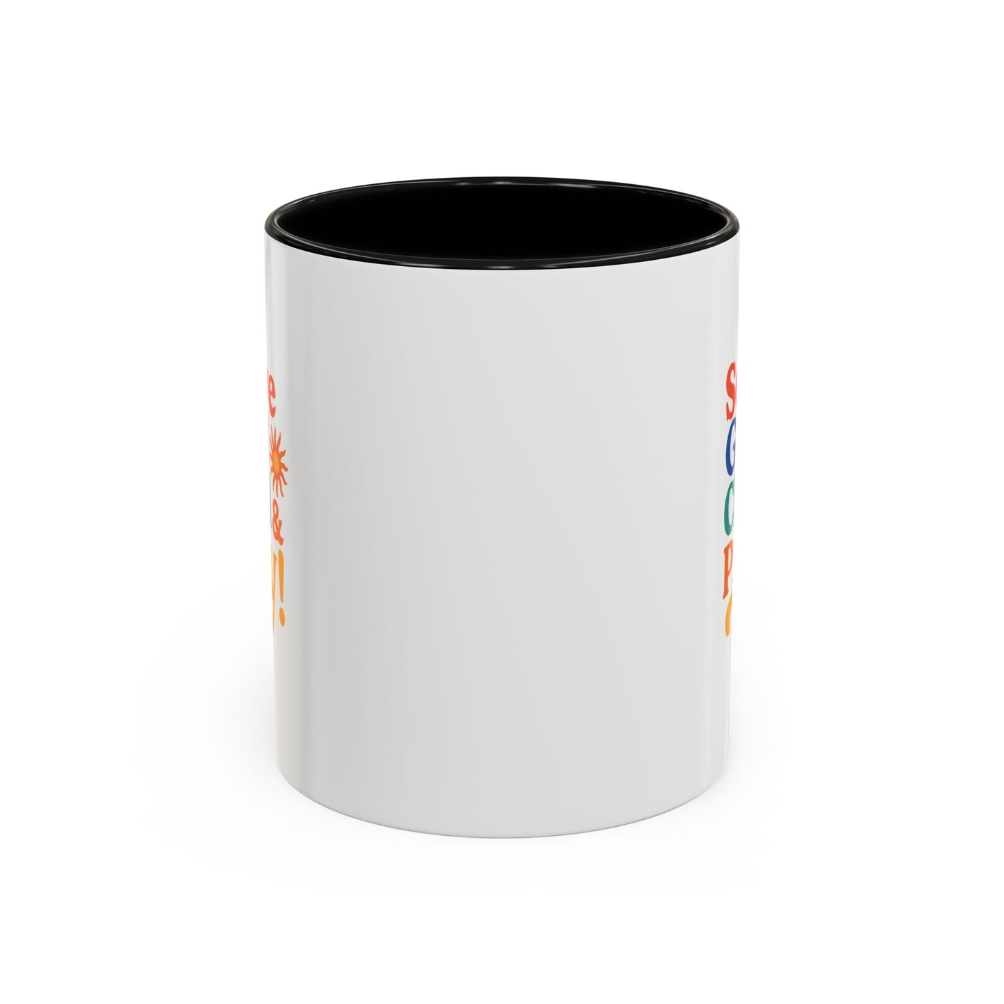 Colorful Inspirational Coffee Mug - Serve God Chill & Pray - Perfect for Gift, Relaxation, Daily Use, Coffee Lovers, Ceremonies
