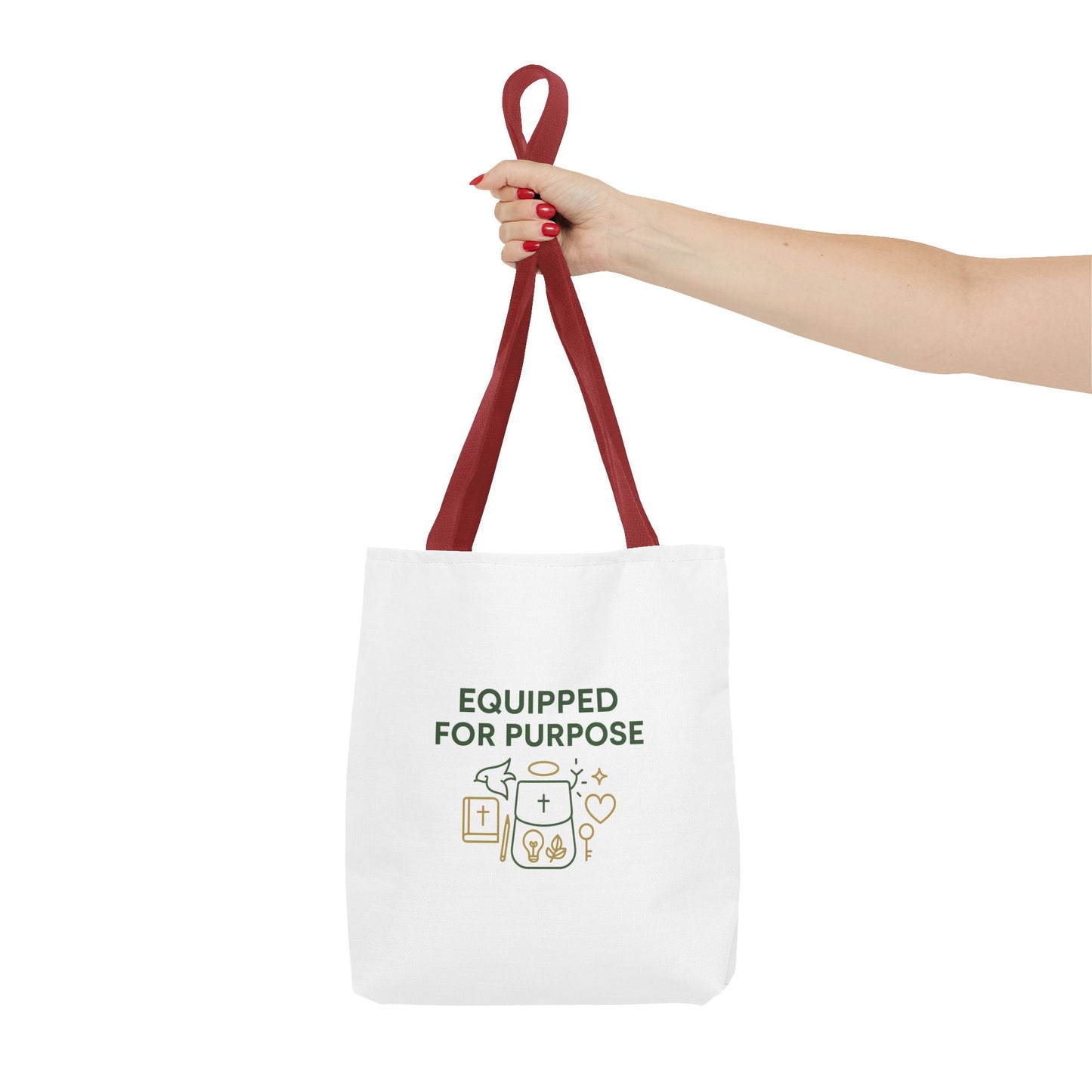 Equipped for Purpose Tote Bag