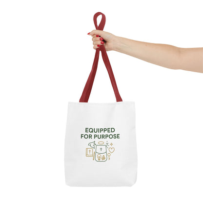 Equipped for Purpose Tote Bag