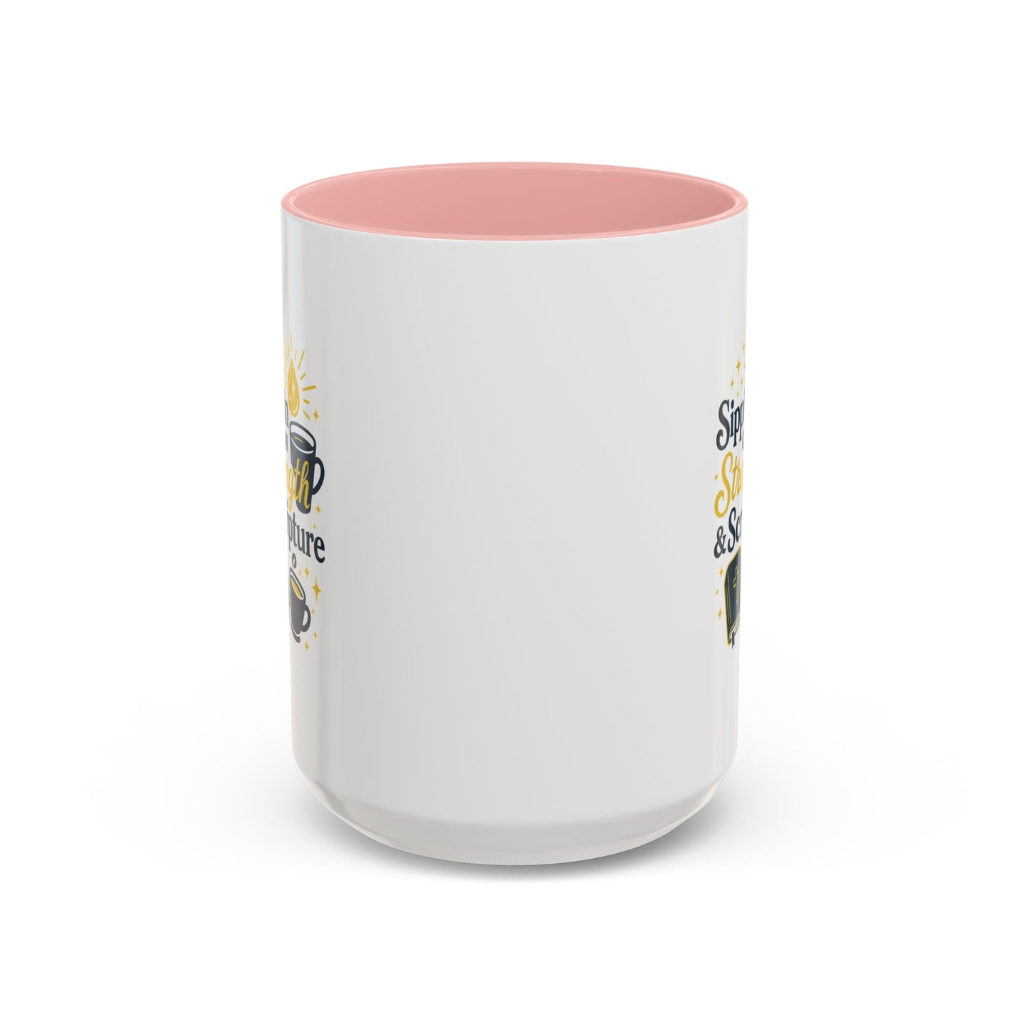 Inspirational Coffee Mug - Sippin' on Strength & Scripture - Perfect Gift for Coffee Lovers, Spiritual Growth, Daily Inspiration, [...]