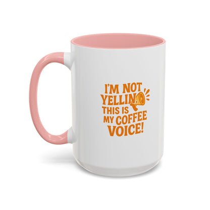 Funny Accent Coffee Mug, Gift for Coffee Lovers, Funny Mug, Unique Ceramic Mug, Novelty Gift for Friends, Home Office Decor