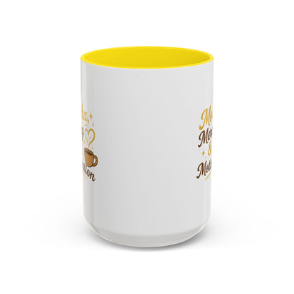 Mocha Mercy & Motivation Coffee Mug, Inspirational Coffee Cup, Gift for Coffee Lovers, Motivational Mug, Birthday Present