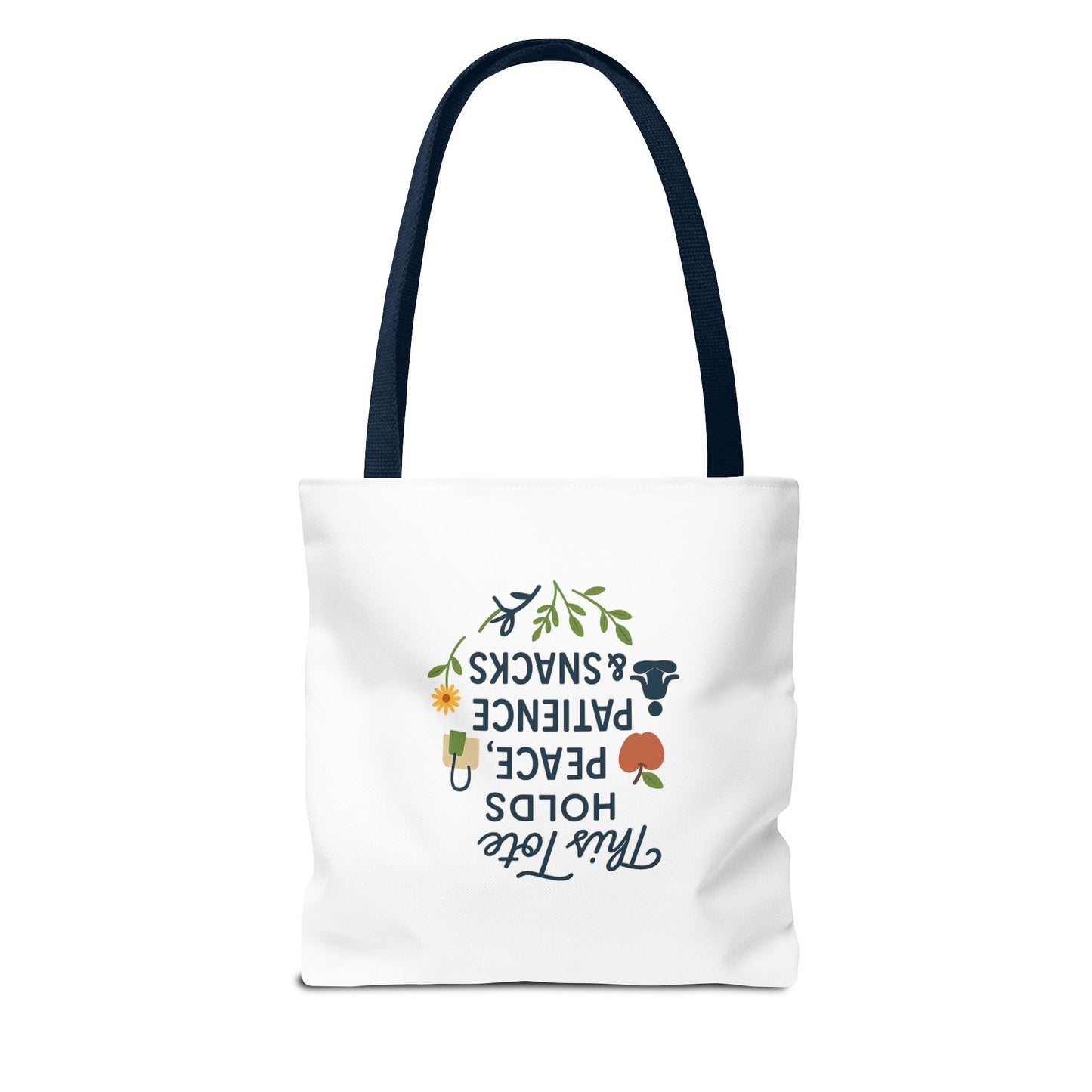 Peace & Patience Inspirational Tote Bag