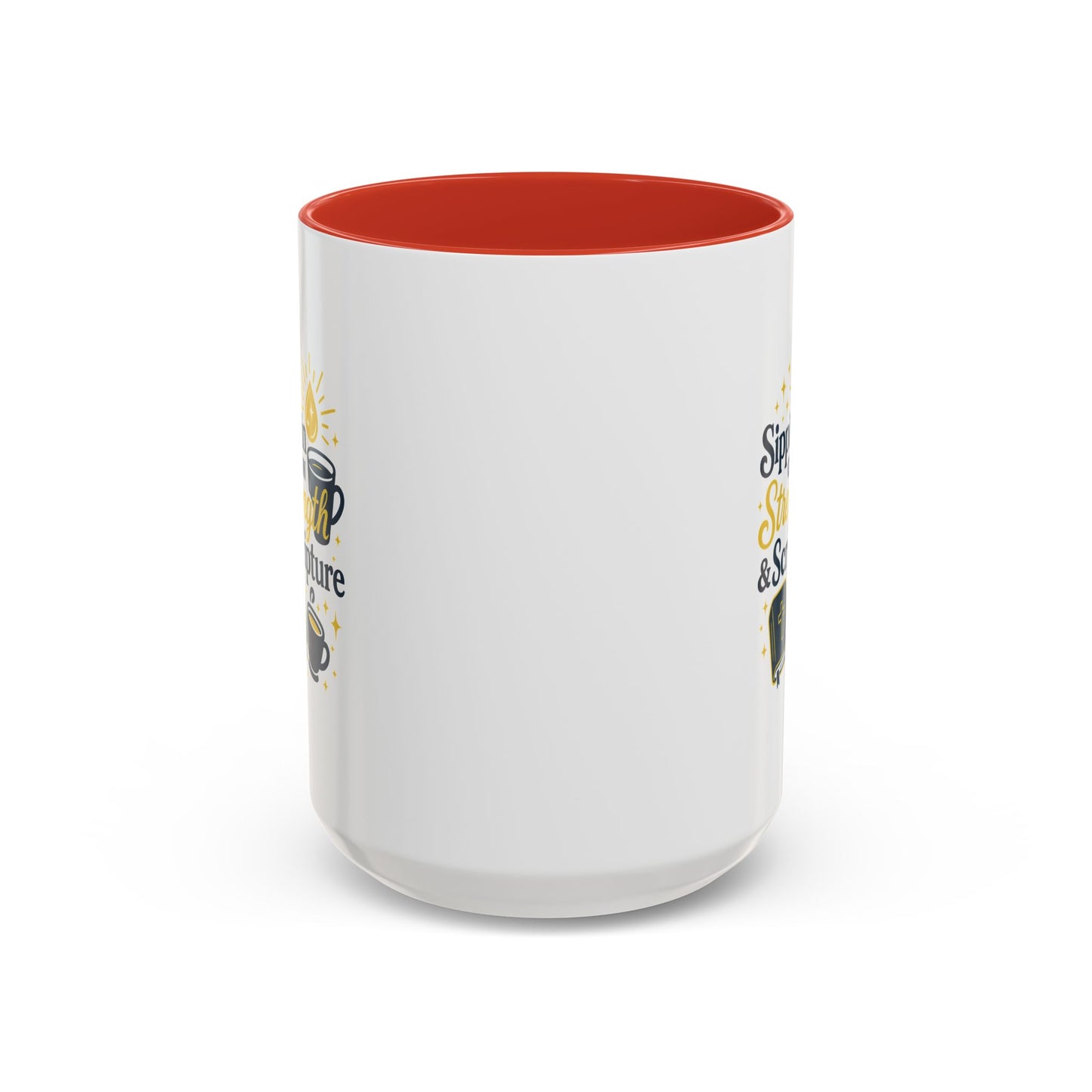 Inspirational Coffee Mug - Sippin' on Strength & Scripture - Perfect Gift for Coffee Lovers, Spiritual Growth, Daily Inspiration, [...]