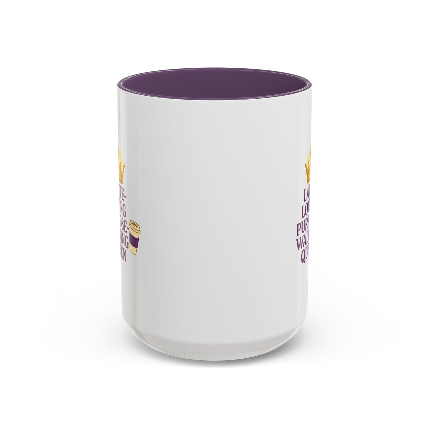 Latte-Loving Queen Coffee Mug - Perfect for Coffee Lovers, Birthday Gift, Personalized Kitchen Decor, Mother's Day Gift, Fun Office Mug