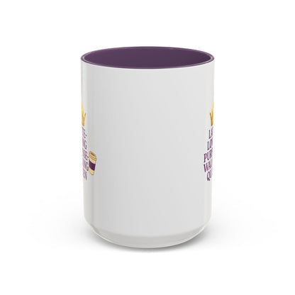 Latte-Loving Queen Coffee Mug - Perfect for Coffee Lovers, Birthday Gift, Personalized Kitchen Decor, Mother's Day Gift, Fun Office Mug