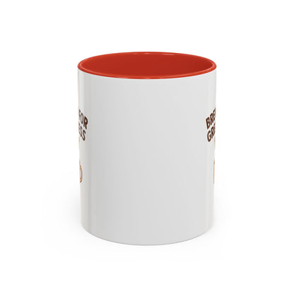 Brewed for Greatness Coffee Mug | Fun Drinking Mug, Gift for Coffee Lovers, Motivational Mug, Accent Mug for Home or Office