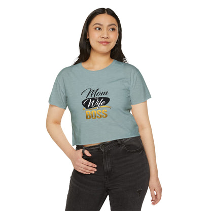 Mom Wife Boss Unisex Tee