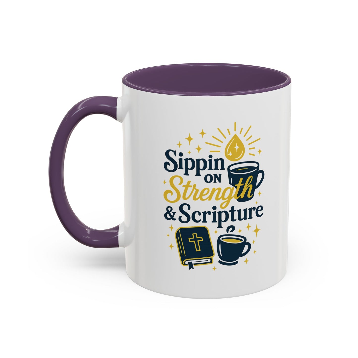 Inspirational Coffee Mug for Faith and Motivation, Perfect Gift for Christians, Scripture Quotes Mug, Cozy Beverage Companion, [...]