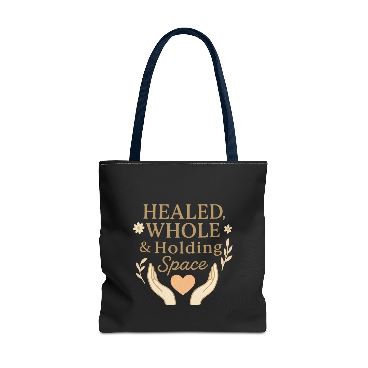 Spiritual Healing Tote Bag, Eco-Friendly Shopping Bag, Inspirational Gift, Reusable Market Tote, Mindfulness Carrier