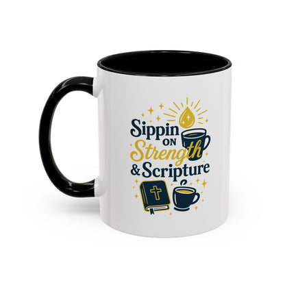Inspirational Coffee Mug for Faith and Motivation, Perfect Gift for Christians, Scripture Quotes Mug, Cozy Beverage Companion, [...]