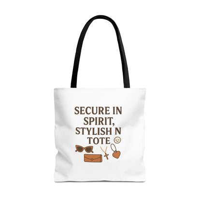 Stylish Tote Bag with Inspirational Quote | Eco-Friendly, Reusable, Perfect for Shopping, Gifts, and Everyday Use