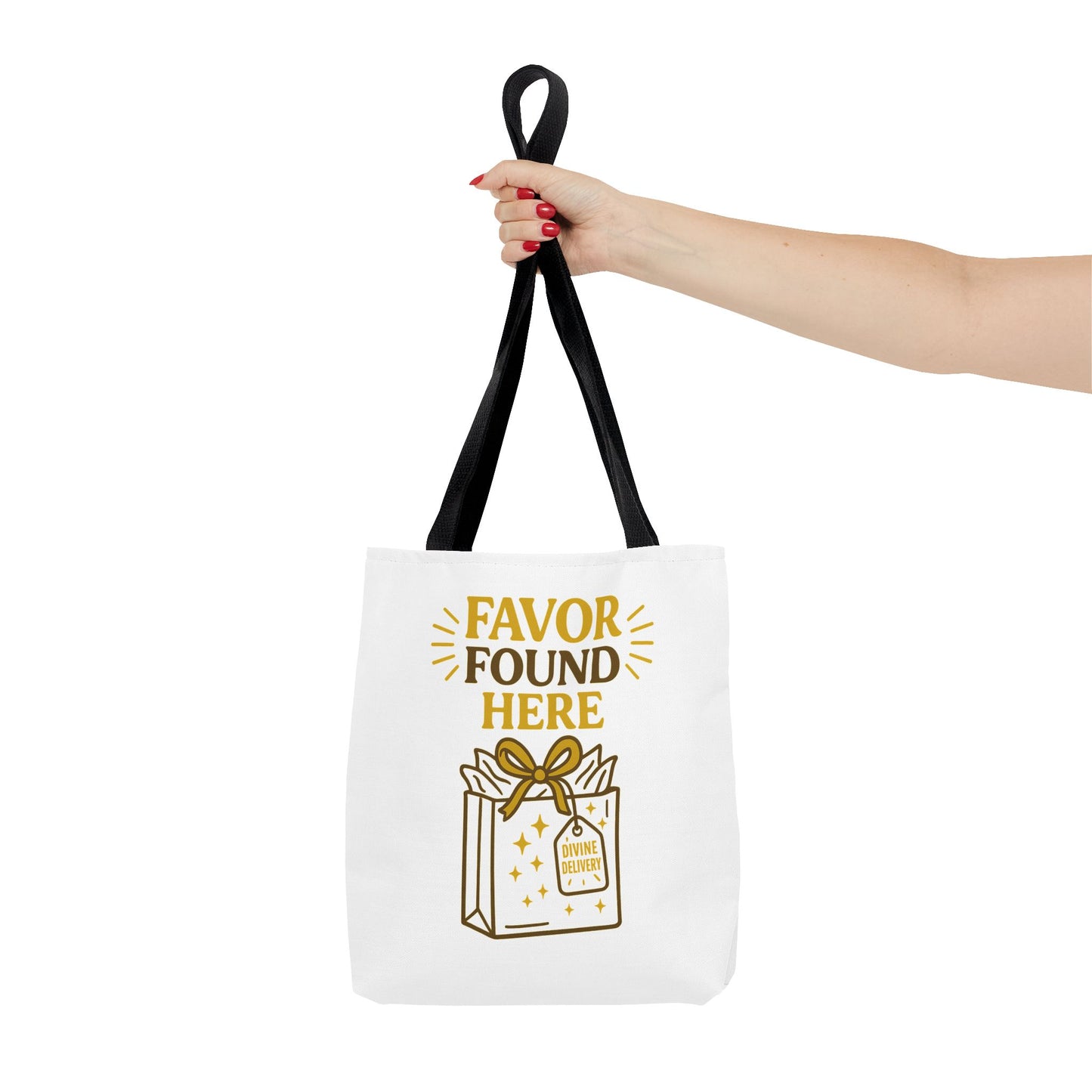 Favor Found Here Tote Bag - Perfect Gift for Celebrations, Party Favors, Birthday, Bridal Shower, Eco-Friendly