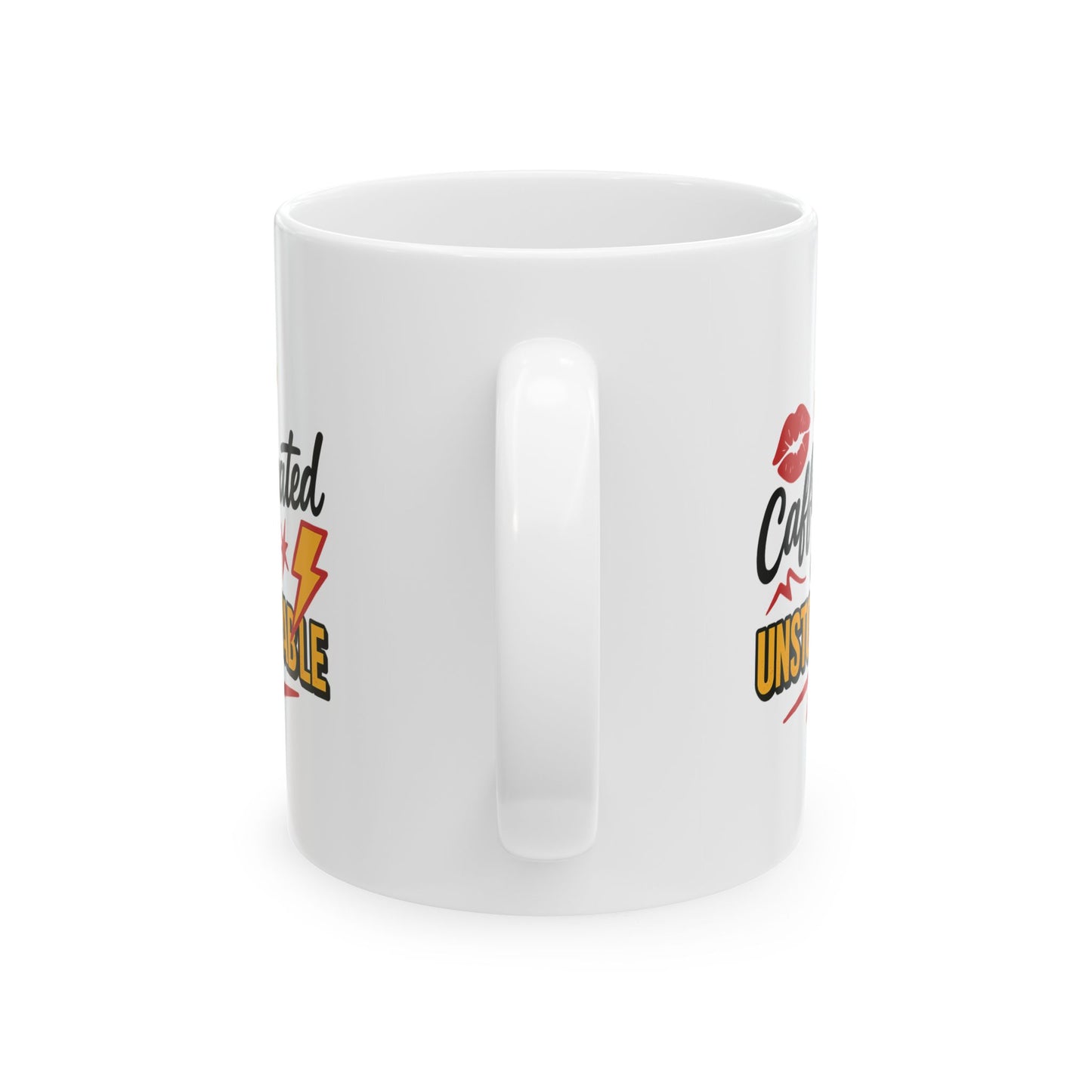 Bold 'Crafted Unsung Hero' Ceramic Mug - Perfect Gift for Coffee Lovers, Home Office Decor, Funny Gift for Friends, Unique Collectible Mug