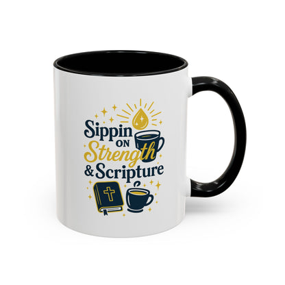 Inspirational Coffee Mug for Faith and Motivation, Perfect Gift for Christians, Scripture Quotes Mug, Cozy Beverage Companion, [...]