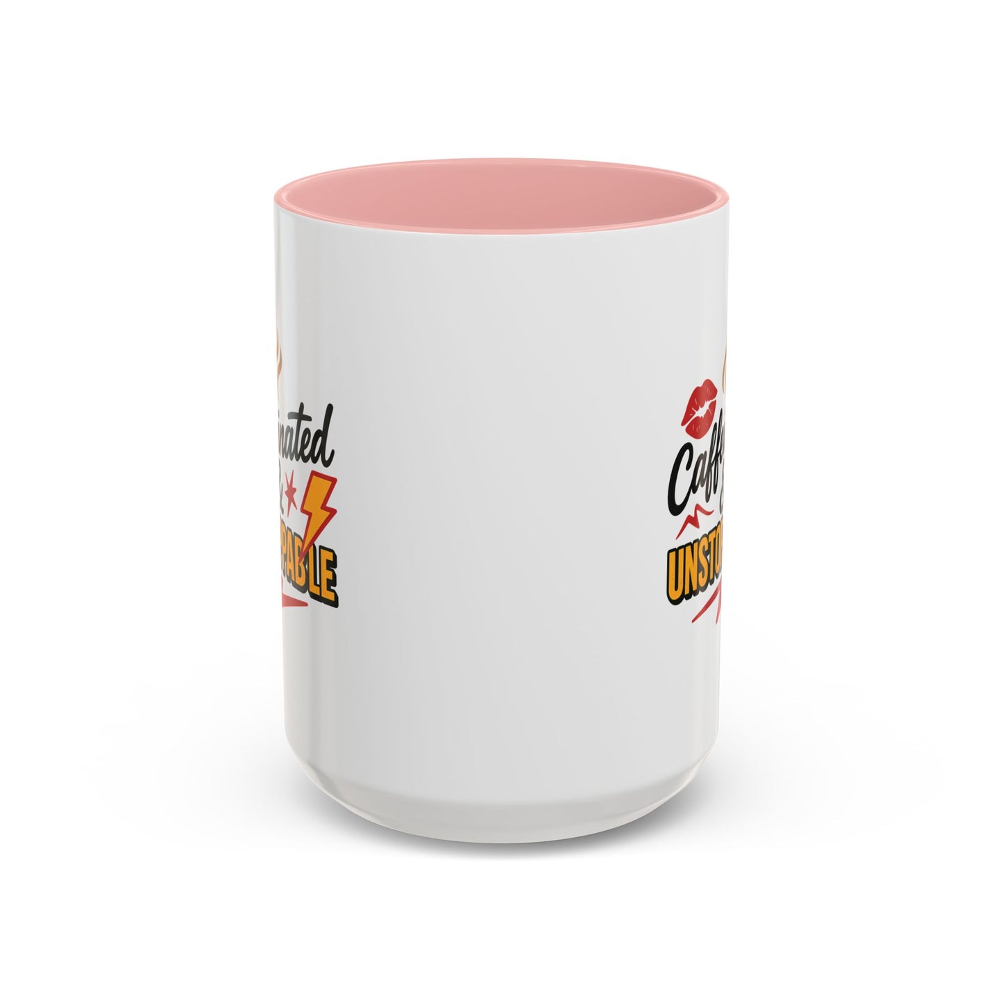 Caffeinated & Unstoppable Coffee Mug - Fun Gift for Coffee Lovers, Cute Office Decor, Motivational Drinkware, Perfect for Birthdays, [...]