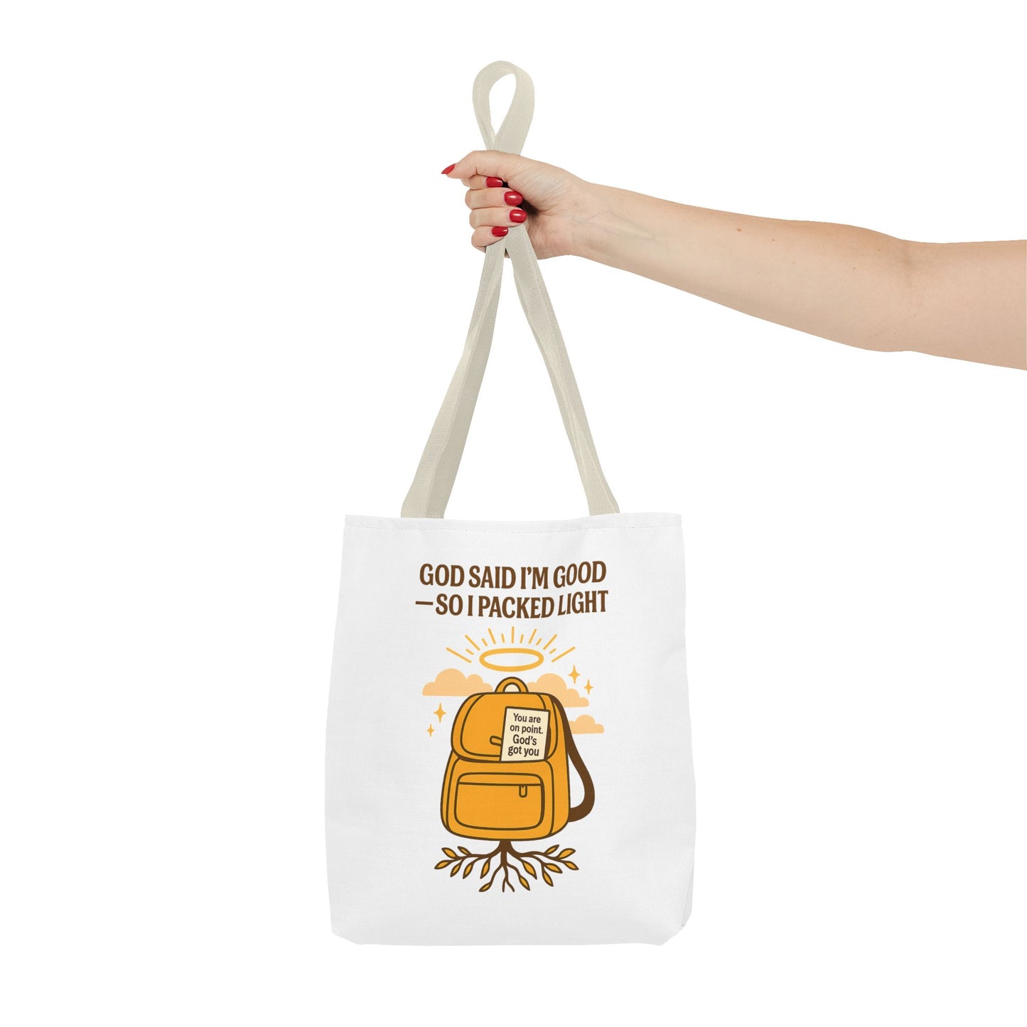 Spiritual Motivational Tote Bag