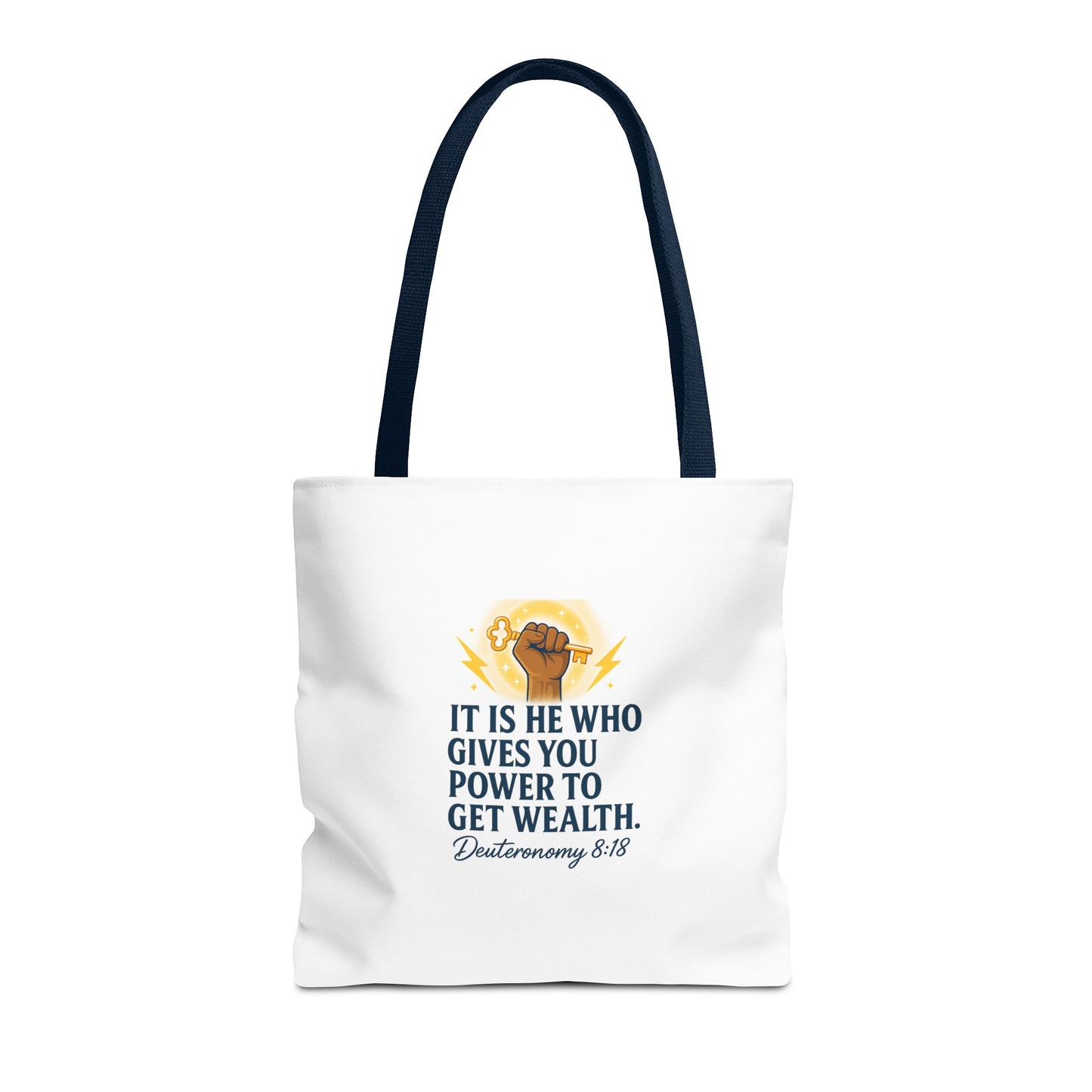 Affirmation Art Bible Verse Tote Bag