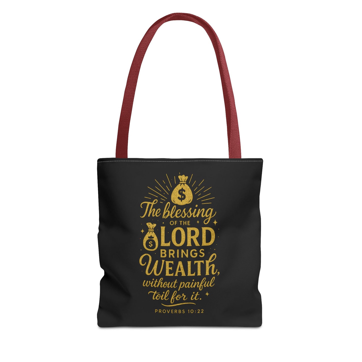 Blessing Tote Bag - Inspirational Christian Quote, Motivational Gift, Bible Verse Accessory, Versatile Shopping Bag, Spiritual Tote