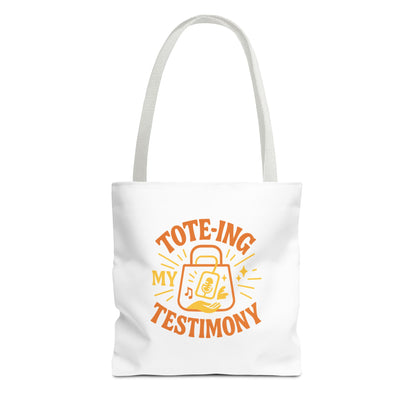 My Testimony Inspirational Tote Bag