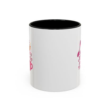 Joyful Crown Accent Coffee Mug | Perfect for Birthdays, Gifts, Home Decor, Coffee Lovers, Daily Motivation