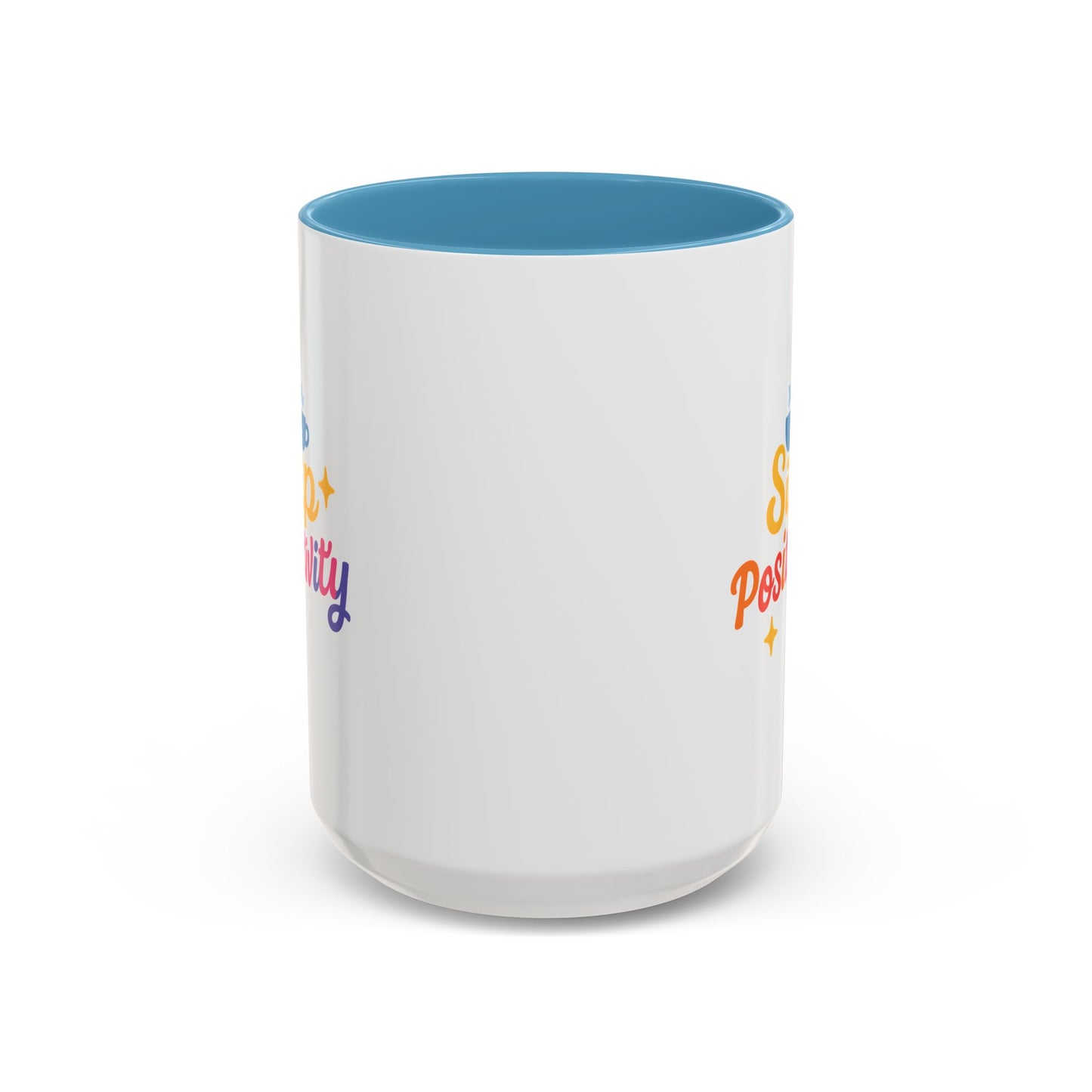 Sip Positivity Accent Coffee Mug (11, 15oz)