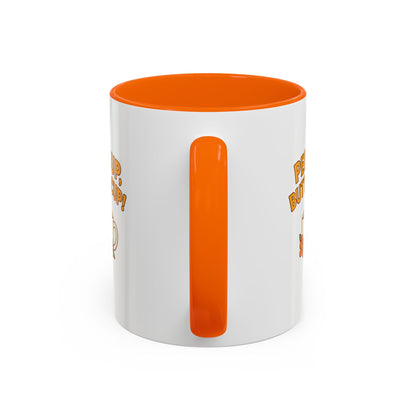 Perk Up, Buttercup! Cute Accent Coffee Mug for Daily Motivation, Gift for Coffee Lovers, Home Office Decor, Floral Tea Cup