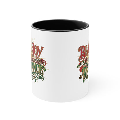 Accent Mug — "Black Joy Is Resistance" Inspirational Coffee Cup