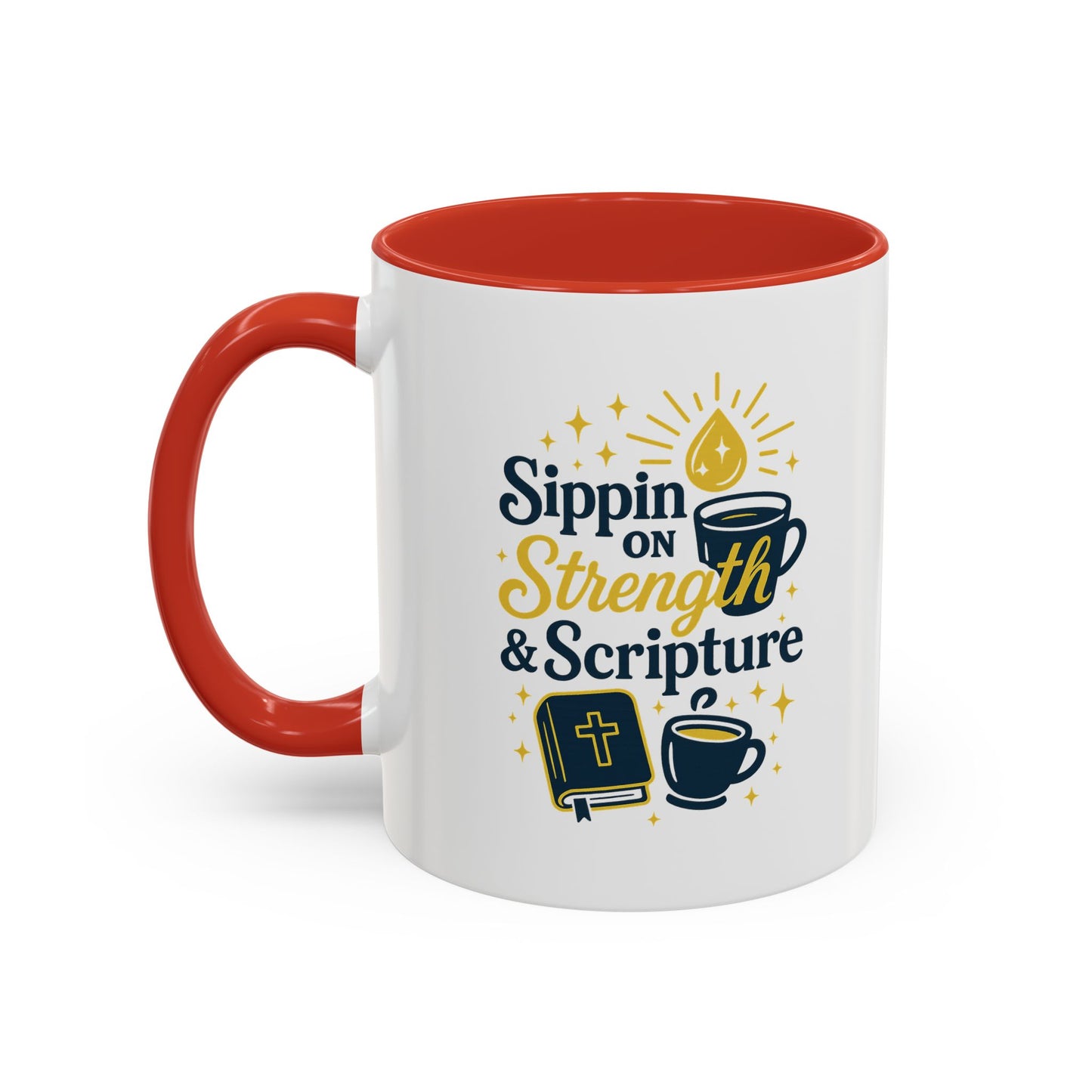 Inspirational Coffee Mug for Faith and Motivation, Perfect Gift for Christians, Scripture Quotes Mug, Cozy Beverage Companion, [...]