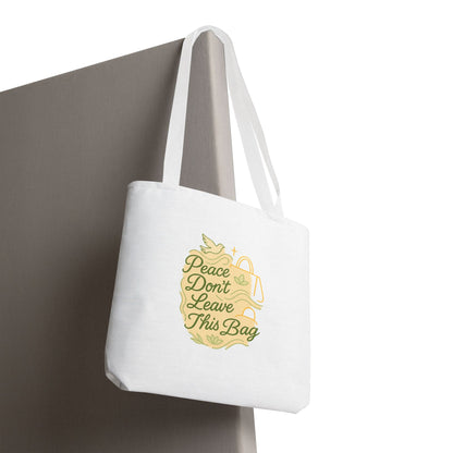 Peace Symbol Tote Bag