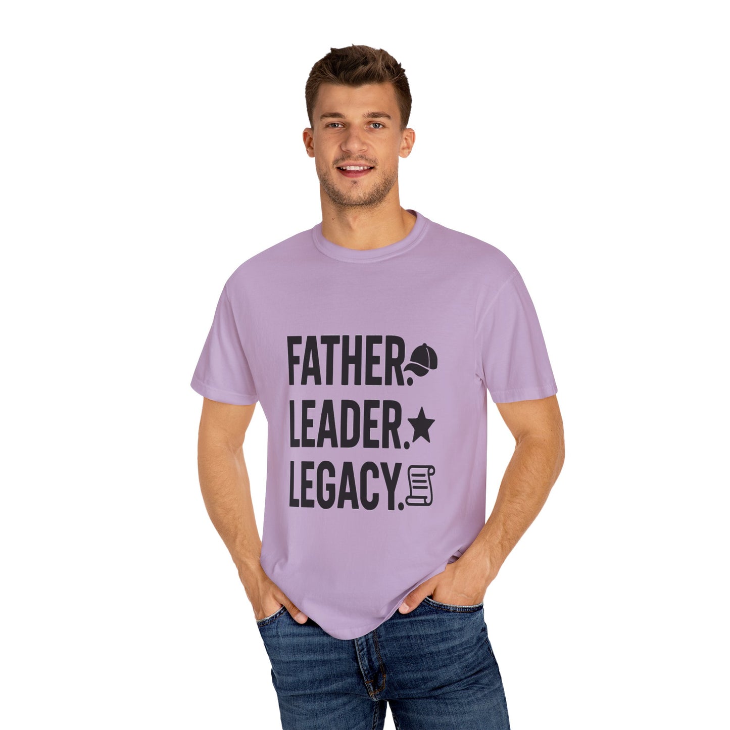 Father Leader Legacy - Unisex T-Shirt, Gift for Dad, Inspirational Tee, Father's Day Shirt, Casual Everyday Wear