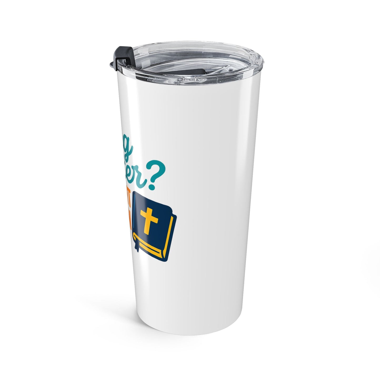 Living Water 20oz Tumbler - Inspirational Drinkware, Faith-based Gift, Bible Lover Mug, Christian Travel Cup, Unique Religious Tumbler