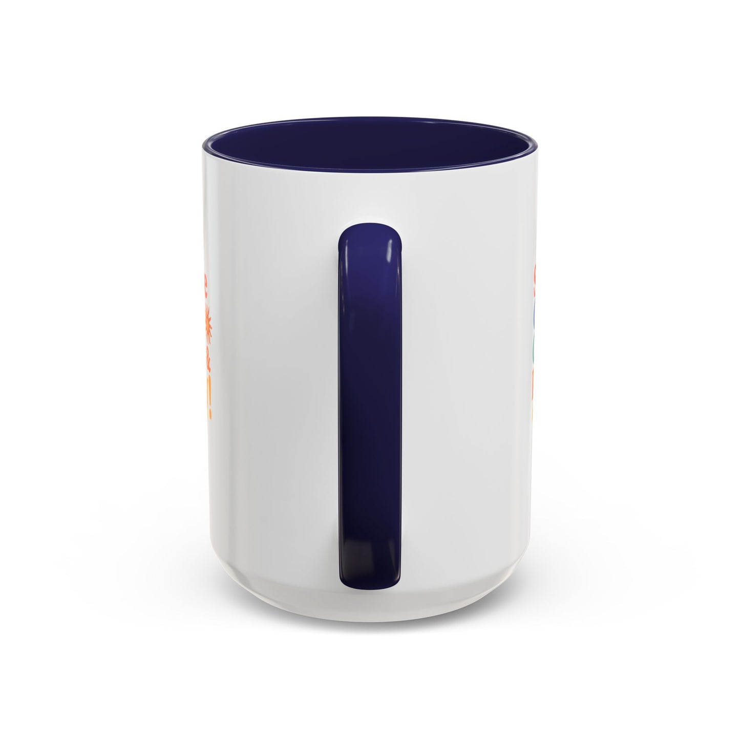 Serve God, Chill & Pray Accent Coffee Mug (11, 15oz)