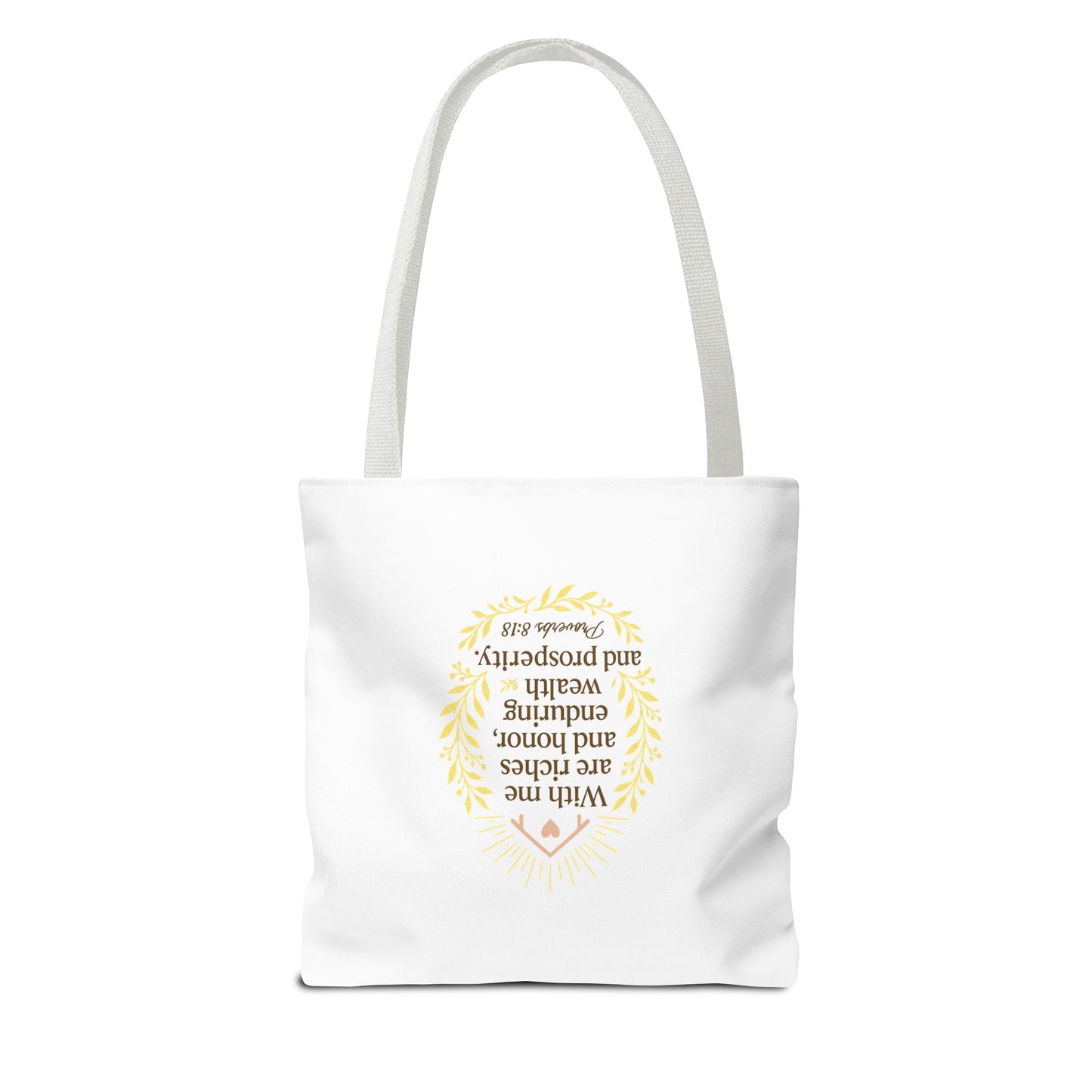 Prosperity Bible Verse Tote Bag