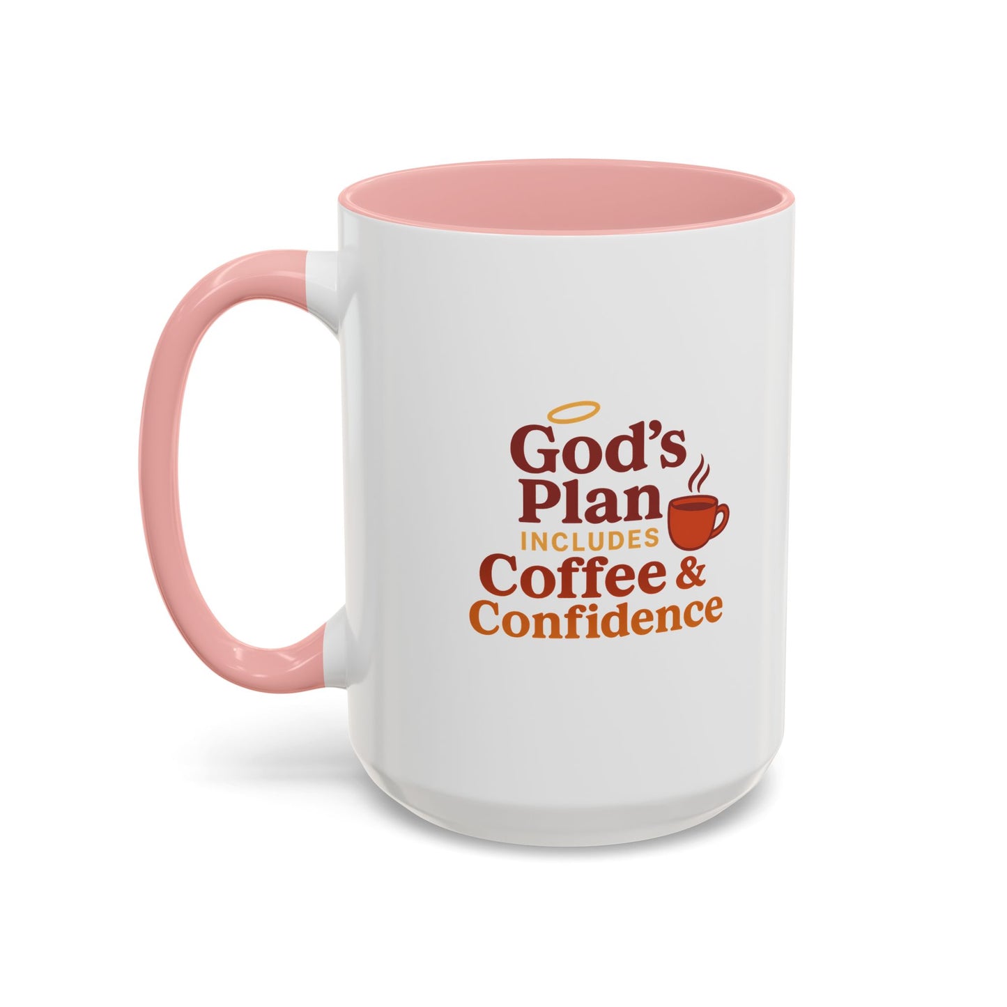 God's Plan Coffee Mug - Inspirational Gift for Coffee Lovers, Unique Christian Mug, Motivational Kitchen Decor, Coffee & Confidence