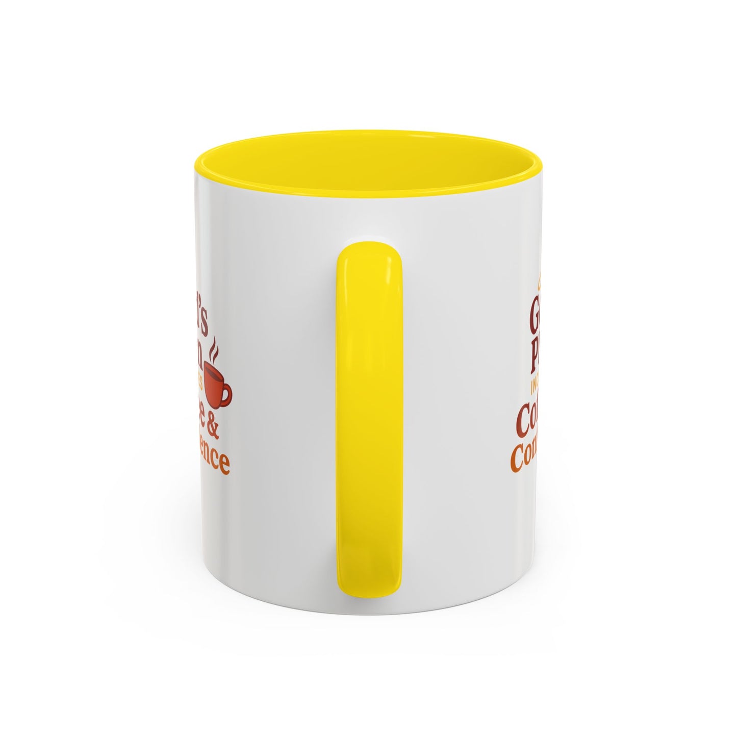 God's Plan Coffee Mug - Inspirational Gift for Coffee Lovers, Unique Christian Mug, Motivational Kitchen Decor, Coffee & Confidence