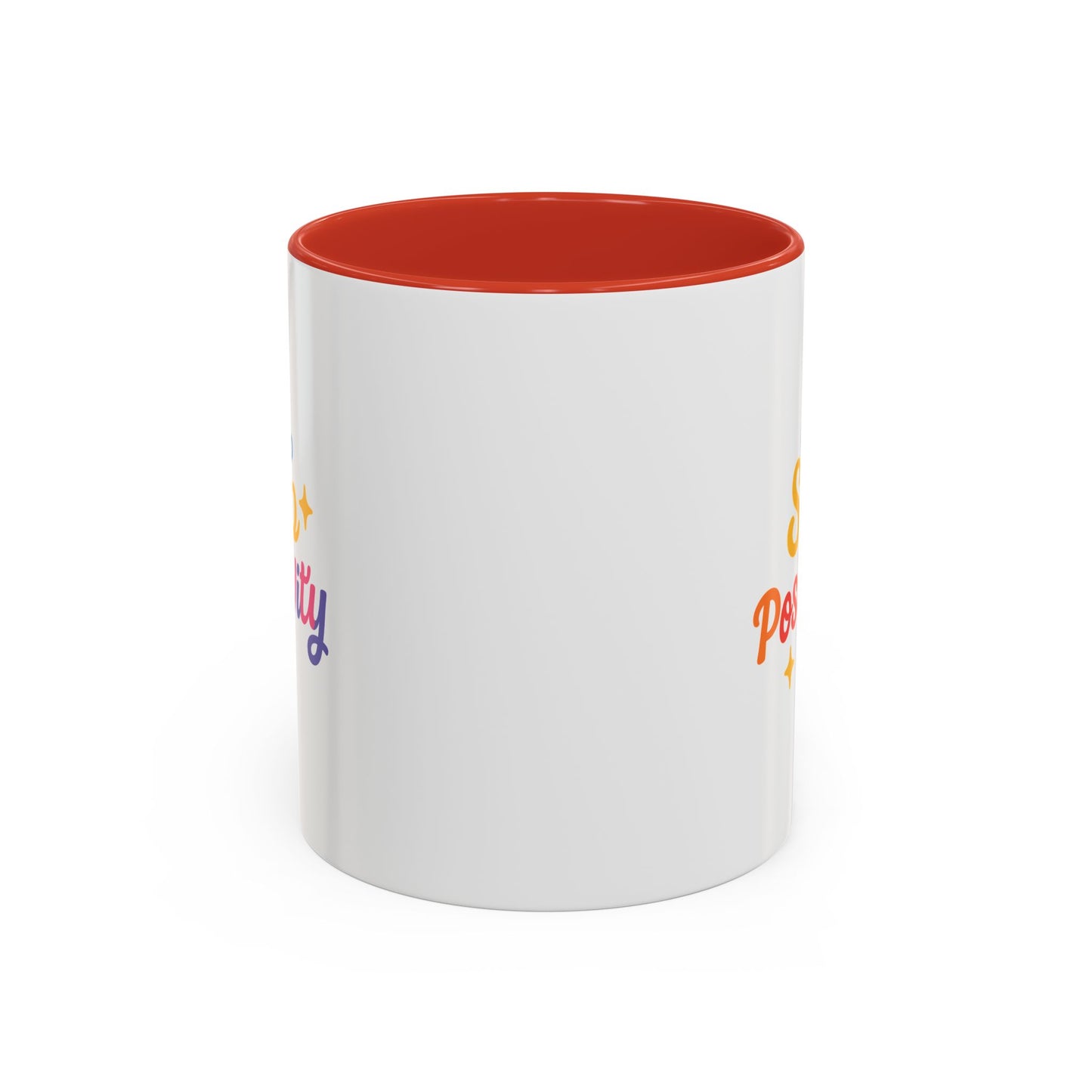 Sip Positivity Accent Coffee Mug (11, 15oz)
